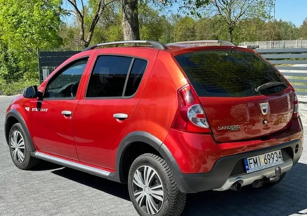 Dacia Sandero cena 17700 przebieg: 230200, rok produkcji 2010 z Biecz małe 121